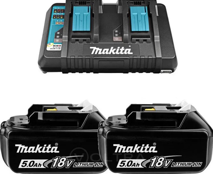 Makita 191L75-3, Аккумулятор BL1850B и зарядное DC18RD - фото1