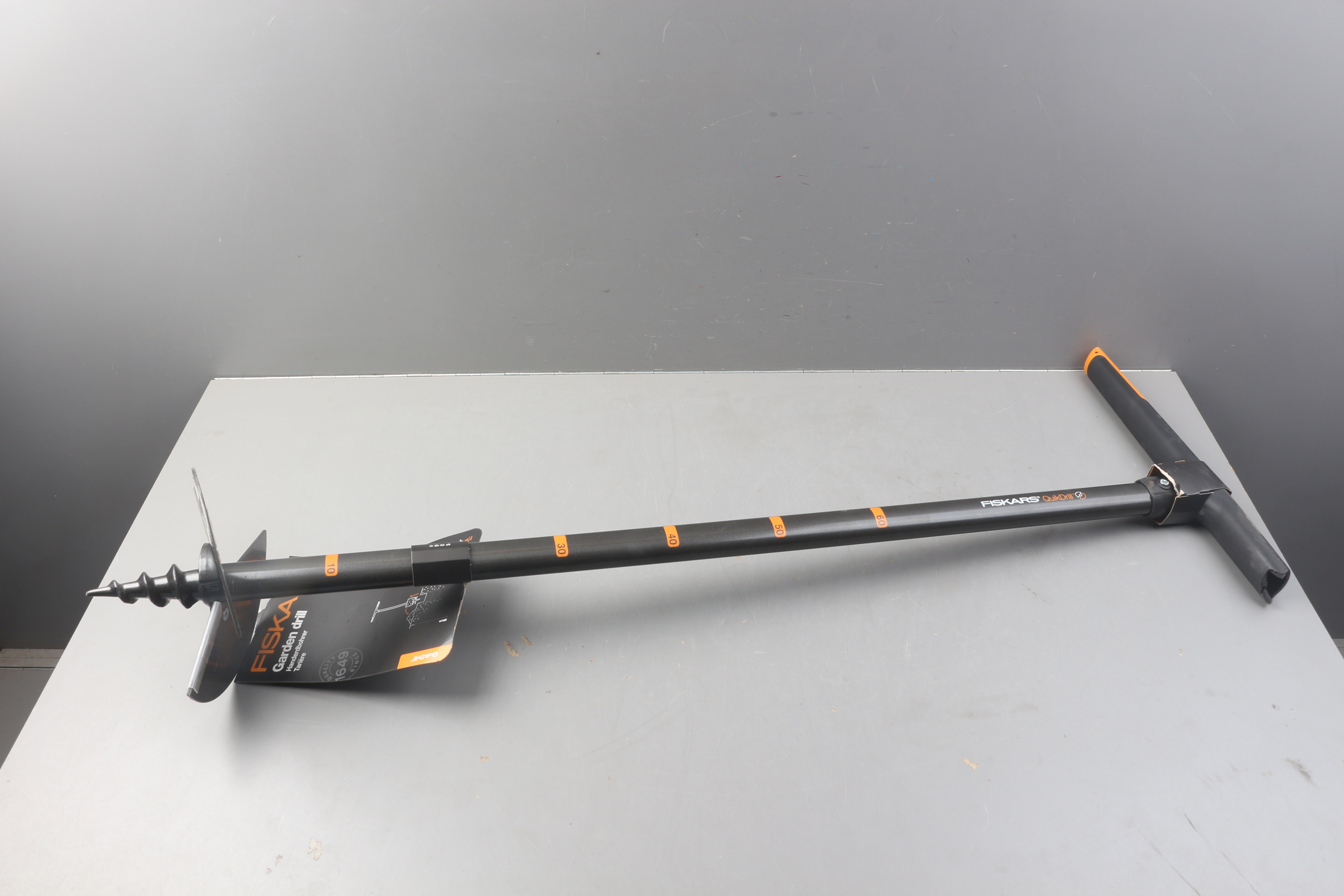 Бур садовый большой FISKARS уцененный (0354686346) - фото1