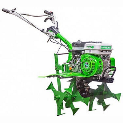 Культиватор бензиновый Aurora Digger-750, комплект фрез "гусиные лапки" - фото2