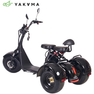 Электросамокат АР-Н0006B (YAKAMA) черный - фото1 Электросамокат АР-Н0006B (YAKAMA) черный - фото1