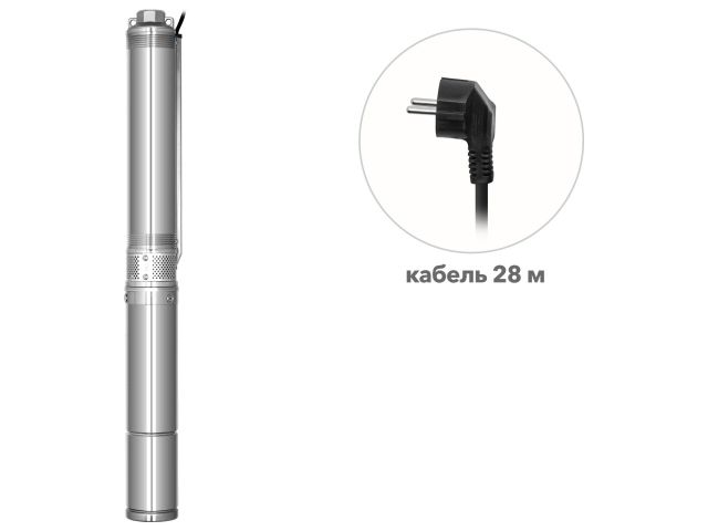 Насос скважинный центробежный A&P GOOD WORK 3-2100/23-2/8  Насос скважинный центробежный A&P GOOD WORK 3-2100/23-2/8