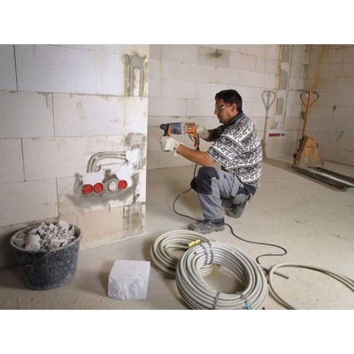 AEG KH 26 XE, Перфоратор трехрежимный, SDS-Plus, 800 Вт, 1500 об/мин, 2.7 кг, кейс, арт 19766, набор буров (7 шт) - фото2 AEG KH 26 XE, Перфоратор трехрежимный, SDS-Plus, 800 Вт, 1500 об/мин, 2.7 кг, кейс, арт 19766, набор буров (7 шт) - фото2