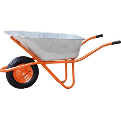 Тачка строительная BRADO 130 expert PRO (до 130 л, до 300 кг, 1x4.00-8, пневмо, ось 16*100) - фото1 Тачка строительная BRADO 130 expert PRO (до 130 л, до 300 кг, 1x4.00-8, пневмо, ось 16*100) - фото1