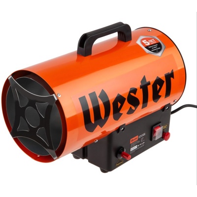 WESTER TG-20000, Пушка газовая тепловая, 20кВт, 340 м3/ч, 220В, вес 3,8 кг, площадь обогрева 170 м.кв, защита от перегрева - фото1 WESTER TG-20000, Пушка газовая тепловая, 20кВт, 340 м3/ч, 220В, вес 3,8 кг, площадь обогрева 170 м.кв, защита от перегрева - фото1